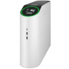 APC BACK-UPS PRO FOR GAMING, 2200VA/1320W, TOWER, 230V, 4X SCHUKO AND 2X IEC C13 OUTLETS, RGB LIGHTS, PURE SINE WAVE, ARCTIC (WHITE)