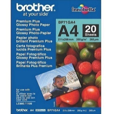 BROTHER PREM. PLUS GLOSSY PHOTO PAPER A4