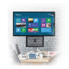 B-TECH AV FLAT SCREEN WALL MOUNT WITH PULL-DOWN AV STORAGE TRAY (VESA 600 X 400)