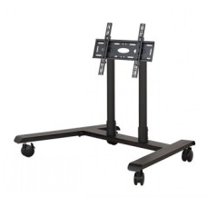 B-TECH AV SYSTEM X - UNIVERSAL LOW LEVEL FLAT SCREEN TROLLEY (VESA 600 X 400) - 0.75M ¨50MM POLES B-TECH AV SYSTEM X - UNIVERSAL LOW LEVEL FLAT SCREEN TROLLEY (VESA 600 X 400) - 0.75M ¨50MM POLES
