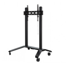 B-TECH AV EXTRA-LARGE UNIVERSAL FLAT SCREEN TROLLEY (VESA 1000 X 600) - 1.7M COLUMN