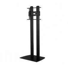 B-TECH AV UNIVERSAL FLAT SCREEN FLOOR STAND (VESA 600 X 400) - TWIN 1.8M COLUMNS