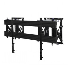 B-TECH AV SOFT-OPEN FULL SERVICE WALL MOUNT FOR XXL DISPLAYS - BLACK