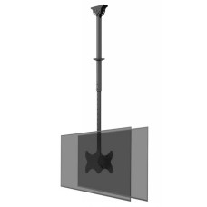 NEOMOUNTS BACK-TO-BACK SCREEN CEILING MOUNT (HEIGHT: 106-156 CM) BLACK