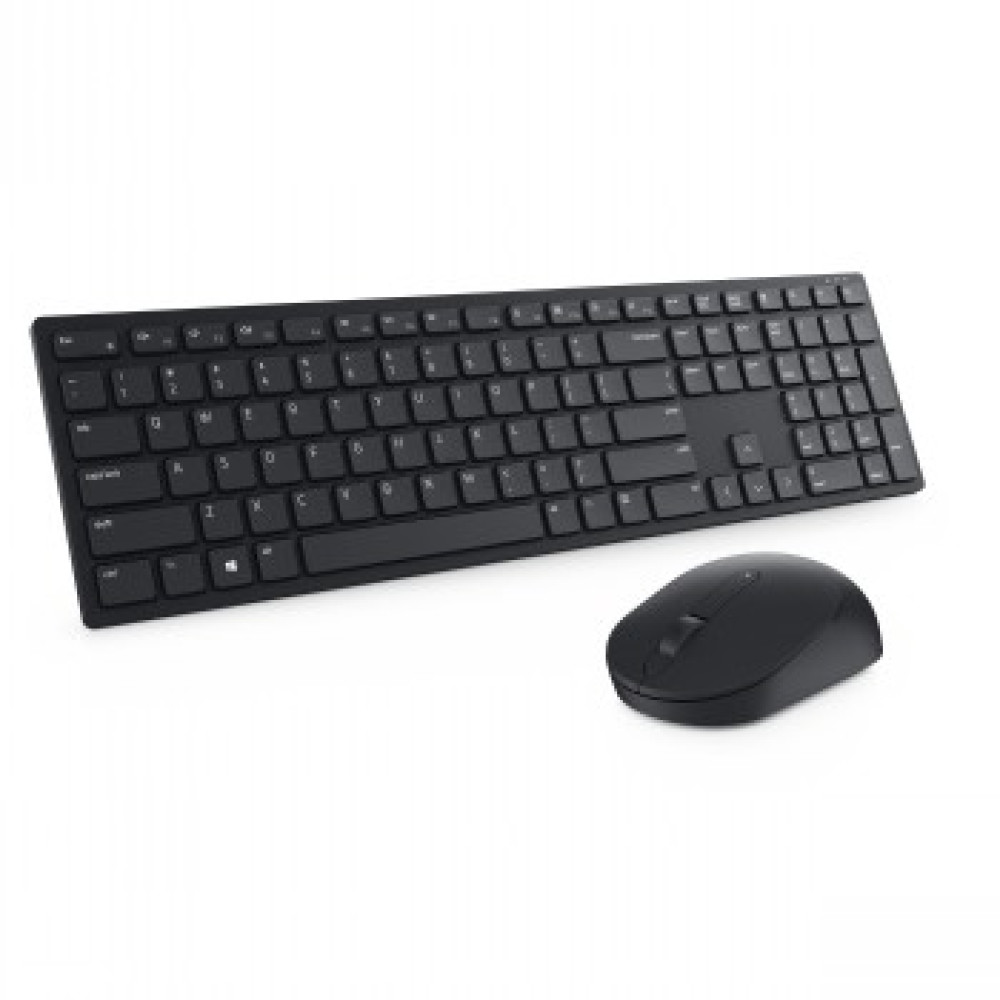 DELL PRO KEYBOARD AND MOUSE - KM5221W - US INTERNATIONAL (QWERTY) - BLACK - (RTL BOX) KM5221WBKR-INT