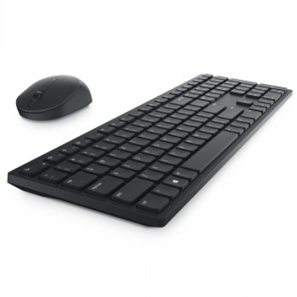 DELL PRO KEYBOARD AND MOUSE - KM5221W - US INTERNATIONAL (QWERTY) - BLACK - (RTL BOX) KM5221WBKR-INT