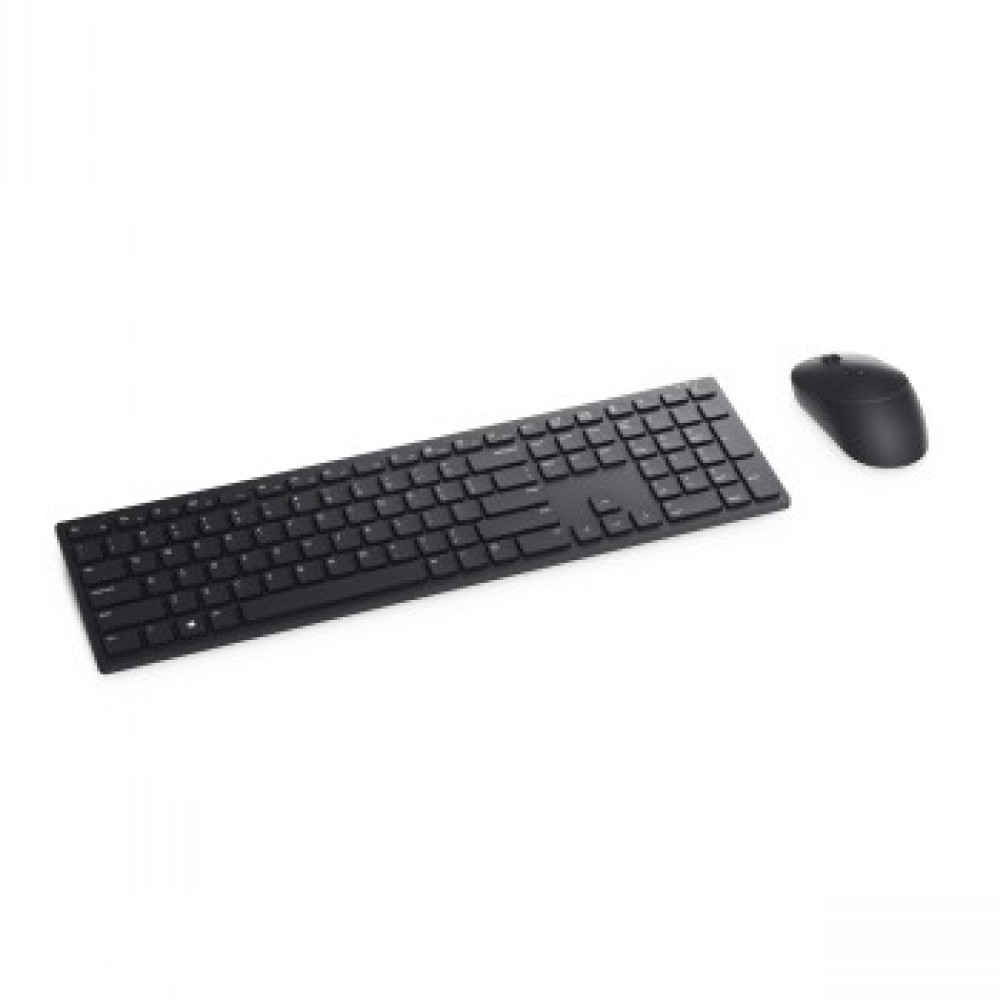 DELL PRO KEYBOARD AND MOUSE - KM5221W - US INTERNATIONAL (QWERTY) - BLACK - (RTL BOX) KM5221WBKR-INT