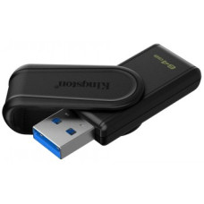 KINGSTON 64GB DATATRAVELER USB 3.2 EXODIA S (BLACK)