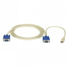 BLACKBOX SERVSWITCH EC USB SERVER CABLE - VGA, USB, 1.8M