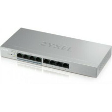 ZYXEL GS1200-8HP, 8 PORT GIGABIT POE+ WEBMANAGED DESKTOP SWITCH, 4X POE, 60 WATT