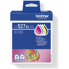 BROTHER LC527XLVAL VALUE PACK CMYK 1X3000+3X2000P