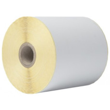 BROTHER LCS1N000100123N THERMAL TRANSFER CONTINUOUS SYNTHETIC LABEL 100MM X 90M WITH PERMANENT ADHESIVE