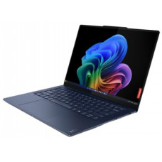 LENOVO YOGA SLIM 7 SNAPDRAGON X ELITE X1E-78-100/14.5" 3K (2944X1840) OLED 1000NITS (PEAK) / 500NITS (TYPICAL), GLOSSY / ANTI-FINGERPRINT, 100% DCI-P3, 90HZ, EYESAFE, DOLBY VISION, DISPLAYHDR 600/16GB/512GB SSD/QUALCOMM ADRENO GPU/W11H/ENG (COSMIC BL