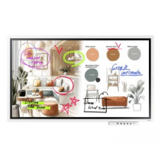 SAMSUNG FLIP PRO DIGITAL FLIPBOARD, WM55F-X, 55" UHD, REAR (HDMI IN/OUT, TOUCH OUT, USB 3.0, LAN, AUDIO), WIFI WPA2 ENTERPRISE, BLUETOOTH, RS-232, TIZEN 9 (8GB RAM/64GB STORAGE) SOC, SPEAKERS (2X15W), 400X400 VESA, WHITE GRAY