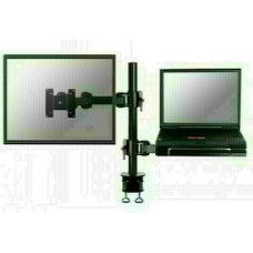 NEWSTAR FLAT SCREEN & NOTEBOOK DESK MOUNT (CLAMP)  10-27" BLACK