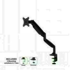NEOMOUNTS FLAT SCREEN DESK MOUNT (10-32") DESK CLAMP/GROMMET