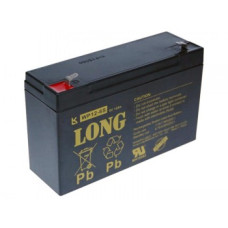 LONG 6V 12AH LEAD-ACID BATTERY F1 (WP12-6S)