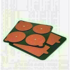 THERABODY POWERDOT 2.0 REPLACEMENT ELECTRODE PADS, RED