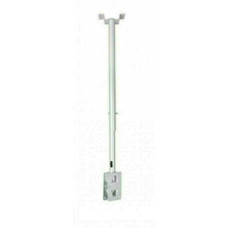 LH-GROUP CEILING MOUNT 1 SCREENS SILVER