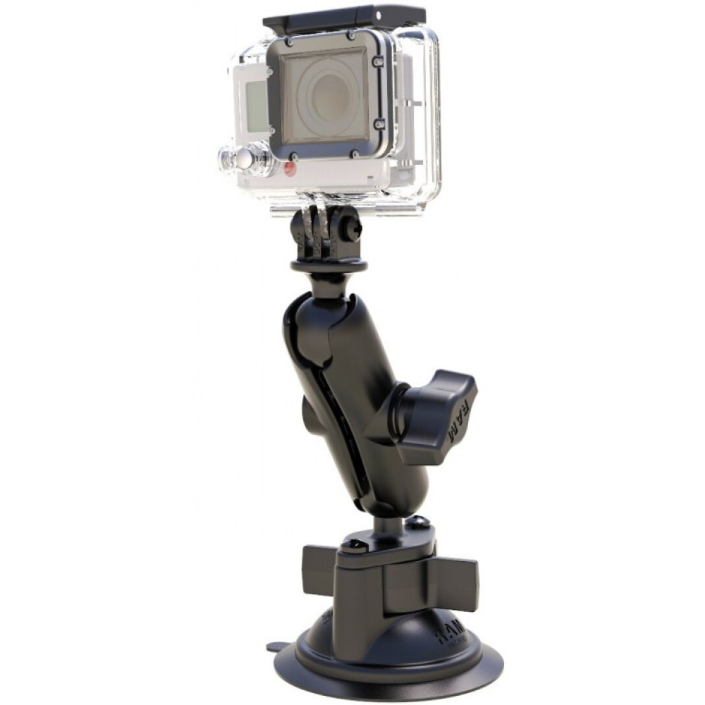 RAM MOUNTS GOPRO MOUNT + TWIST-LOCK IMUKUPPIKIINNIKE, B-KOKO KUULA RAM-B-166-GOP1