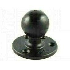 RAM 3.68" DIAMETER ROUND PLATE WITH D SIZE 2.25" BALL