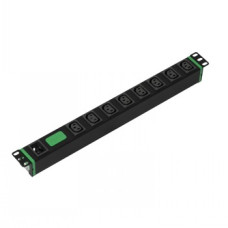 APC EASY RACK PDU, BASIC, HORIZONTAL, 1 PHASE, 3.7KW, 230V, 16A, 8 X C13 OUTLETS, IEC60320 C20 INLET APC EASY RACK PDU, BASIC, HORIZONTAL, 1 PHASE, 3.7KW, 230V, 16A, 8 X C13 OUTLETS, IEC60320 C20 INLET