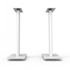 KANTO AUDIO 26" UNIVERSAL BOOKSHELF SPEAKER STANDS - WHITE (PAIR)