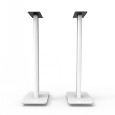 KANTO AUDIO PAIR - 26" UNIVERSAL BOOKSHELF SPEAKER STANDS - WHITE (PAIR)