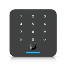 UBIQUITI READER FLEX BLACK. THIRD-GENERATION NFC CARD READER WITH A KEYPAD AND APPLE TOUCH PASS SUPPORT