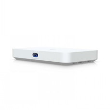UBIQUITI CLOUD GATEWAY FIBER. DESKTOP 10G CLOUD GATEWAY WITH INTEGRATED POE SWITCH, SELECTABLE NVR STORAGE, AND FULL UNIFI APPLICATION SUPPORT (NO STORAGE)