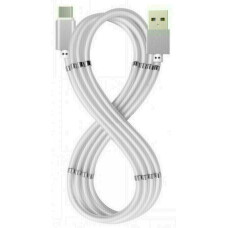 CELLY MAGNETIC CABLE USB-C 1M, WHITE