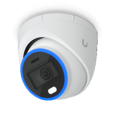 UBIQUITI AI TURRET WHITE ALL-WEATHER, VANDAL-PROOF 4K POE+ TURRET CAMERA WITH ENHANCED AI CAPABILITIES AND IR AND VISIBLE LEDS FOR NIGHT VISION