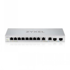 ZYXEL XGS1210-12 V2, 12-PORT GIGABIT WEBMANAGED DESKTOP SWITCH WITH 8 PORT 1G + 2-PORT 2.5G + 2-PORT SFP+ (5Y WARRANTY)