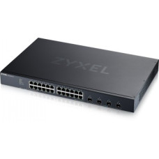 ZYXEL XGS1935-28, 28 PORT LITE-L3 SMART MANAGED SWITCH, 24X GIGABIT COPPER AND 4X 10G SFP+, HYBRID MODE, STANDALONE OR NEBULAFLEX CLOUD