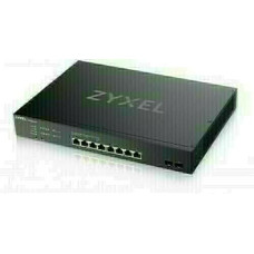 ZYXEL XS1930-10, 8-PORT MULTI-GIGABIT SMART MANAGED SWITCH WITH 2 SFP+ UPLINK, HYBRID MODE, STANDALONE OR NEBULAFLEX CLOUD