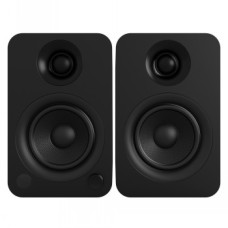 KANTO AUDIO POWERED SPEAKERS WITH BLUETOOTH® AND RCA INPUT - BLACK VINYL (INCL. TYPE C & G POWER CORDS)