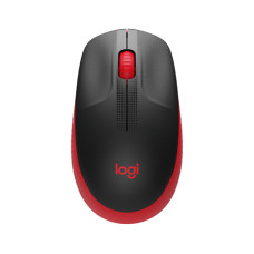 Logitech M190 Wireless Mouse 1000 DPI Red