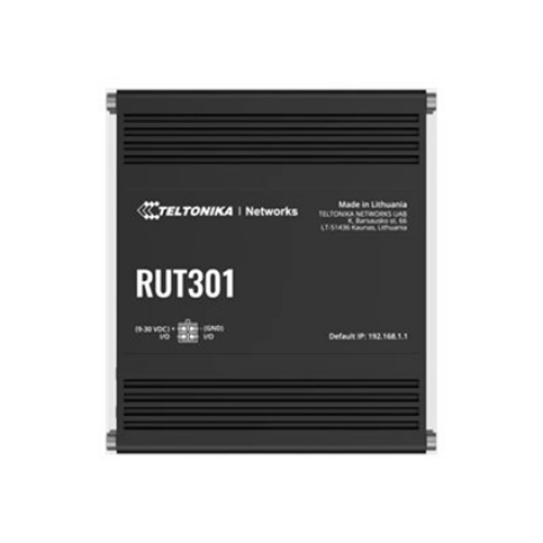 Teltonika , Ethernet Router , RUT301 , No Wi-Fi