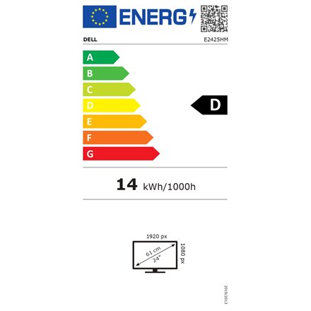 Dell , E2425HM , 24 , IPS , FHD , 16:9