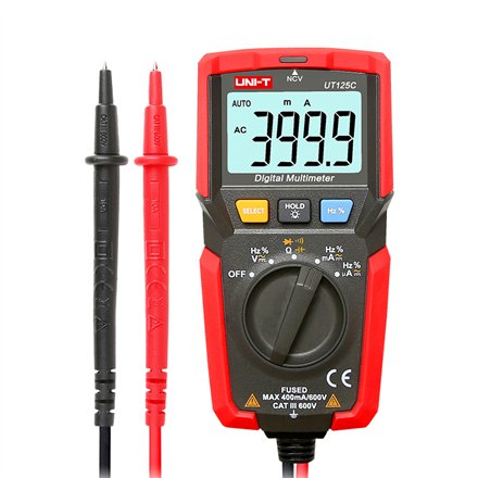 UNI-T UT125C Digital Multimeter with Resistance