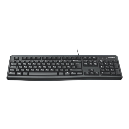LOGITECH K120 Corded Keyboard black USB