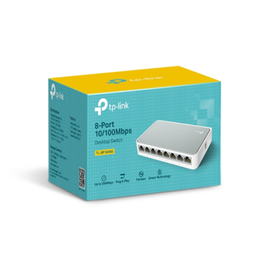 TP-LINK , Switch , TL-SF1008D , Unmanaged , Desktop , 10/100