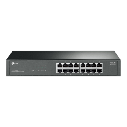 TP-LINK 16-Port Gigabit Switch , LS1016G , Unmanaged