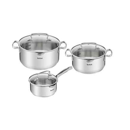 TEFAL , Cookware set , G719S674 Duetto+ , Stainless