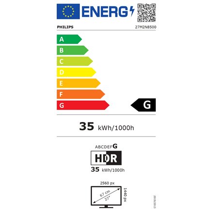 Philips , 27M2N8500/00 , 27 , OLED , 16:9 , 360