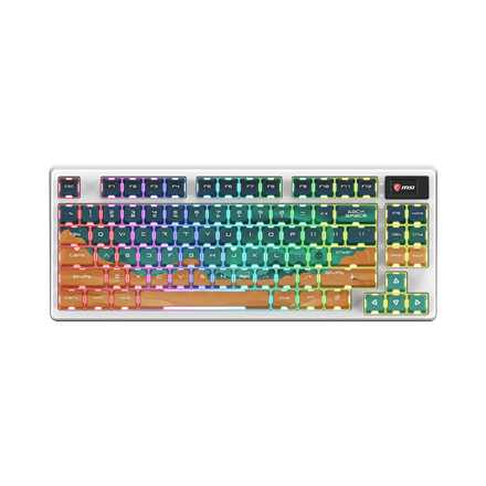 MSI FORGE GK600 TKL WIRELESS MARS