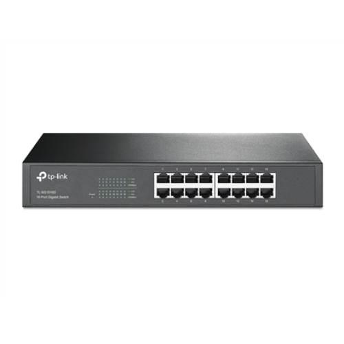 TP-LINK , 16-Port Gigabit Switch , TL-SG1016D , Unmanaged