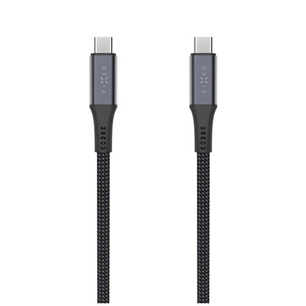 Fixed Braided Cable USB-C/USB-C, 2m, USB4