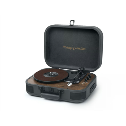Muse Turntable Stereo System with Bluetooth