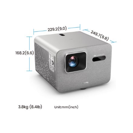Benq TK705STi Home Entertainment Projector/3840x2160/16:9/3000Lm/600000:1/Grey , Benq